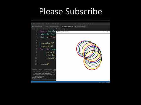Python project ideas for beginners | Python Turtle Ideas