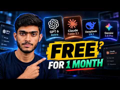 GPT 6 Astra &amp; Claude Fable 5.1 FREE for 1 Month?!😱 | NO CLICKBAIT