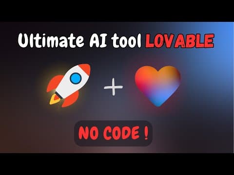 Lovable.dev is awesome 🤯(Free) | Hindi explanation