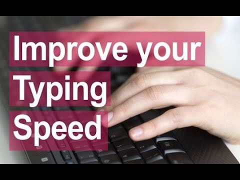 Improve Typing Speed From Here .