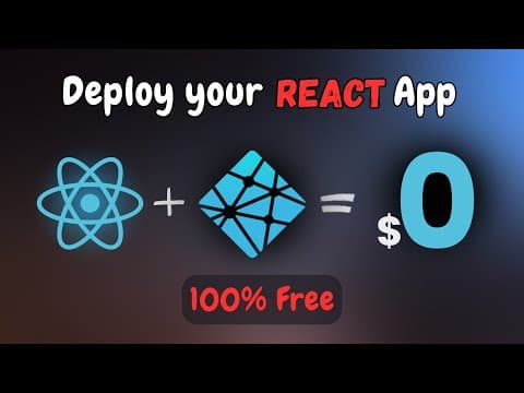 Host React JS website for Free on netlify in 2025 | React JS Website in HINDI