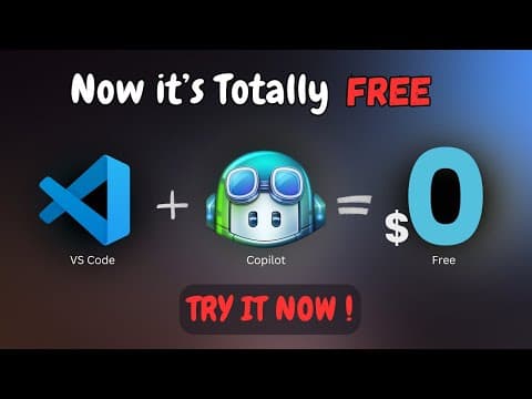 GitHub Copilot Free in Visual Studio Code [HINDI]