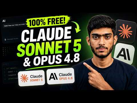 Claude Sonnet 5 &amp; OPUS 4.8 FREE Use 😱 | GPT, Gemini, GLM 5.2 All in One!