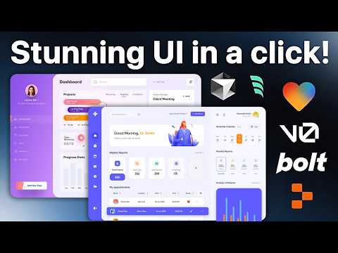 Make Modern UI Designs with 21st.dev! (Works with Bolt, Lovable &amp; More)