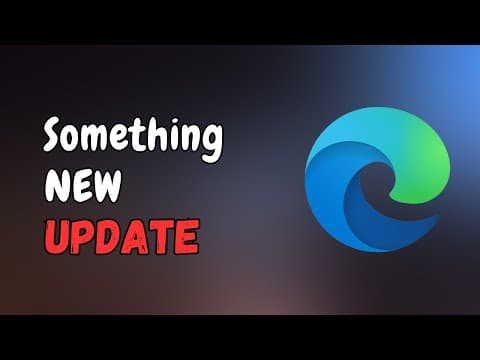 Microsoft Edge New Update 🔥| Multi-Tasking