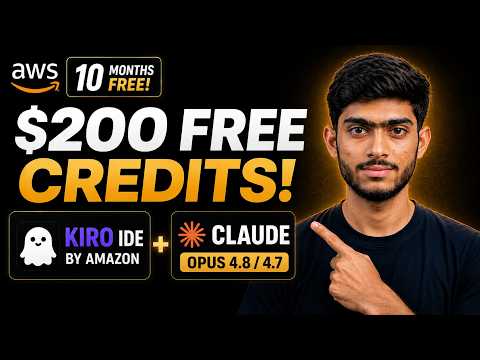 Claude Opus FREE for 10 Months? | Kiro Setup | Get $200 AWS Credits!
